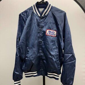 Vintage Anheuser-Busch Bud Light Bomber Jacket
